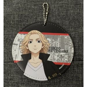Tokyo Revengers MANJIRO SANO Leather Charm Keychain Anime